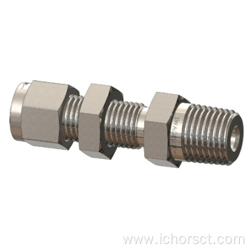 SS304 Tube Fitting to NPT Bulkhead Connector